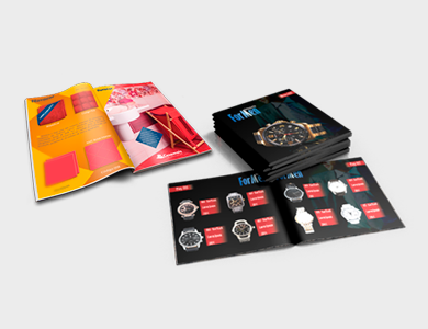 Manuais e Catálogos Couchê 150g Sem Verniz 10x15cm 24 Páginas - 4x4 - 250 unid