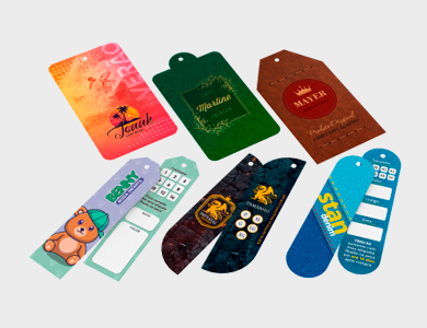 Tag Especial Couchê 300g Verniz Total Frente 8,8x4,8 cm - 4x4 - 500 unid